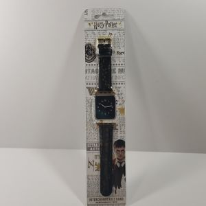 harry potter black silicone strap watch